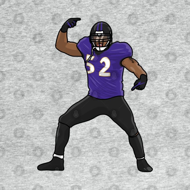 ray the line backer by rsclvisual